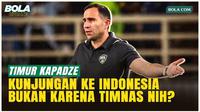Pertama Kali ke Indonesia, Timur Kapadze Akhirnya Angkat Bicara Soal Kunjungannya!
